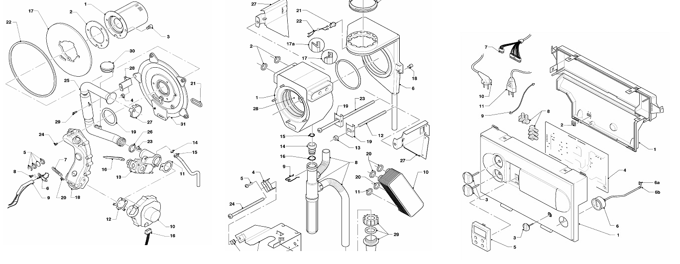 Alpha boiler diagrams