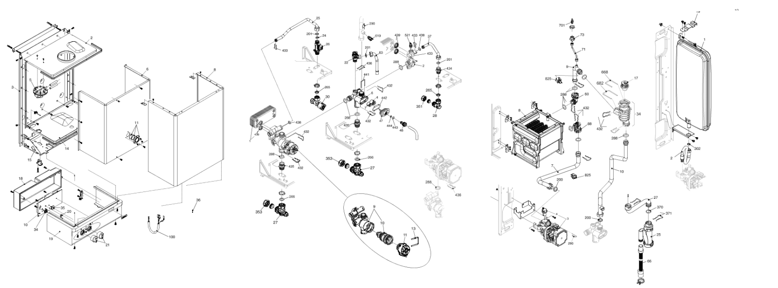 VOKERA BOILER DIAGRAM SCHEMATICS