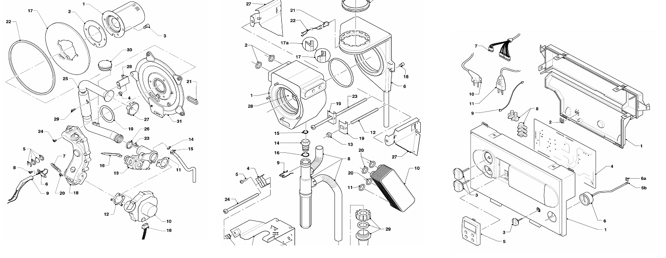 Sime Boiler Diagrams & Schematics