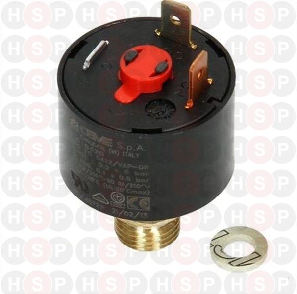 3.014379 Alpha CB24X & CB28X Boiler Low Water Pressure Switch Sensor 