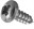 Part number SFF0652, Screw, no6 x 3/8