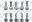 Part number 0020143523, Screw (PK10)