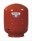 Part number 1300008000, ZILMET 80lt EXPANSION VESSEL (RED) WITH BRACKET